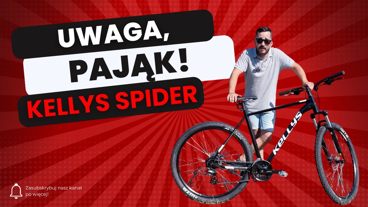 Uwaga na pająka w akcji! Kellys SPIDER 50