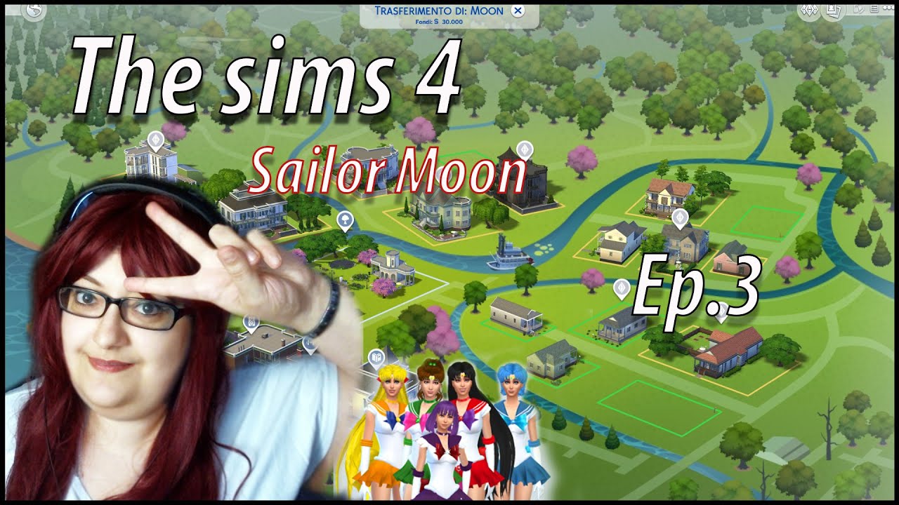 The sims 4 - Creiamo insieme Sailor Moon Ep.3 #sims4