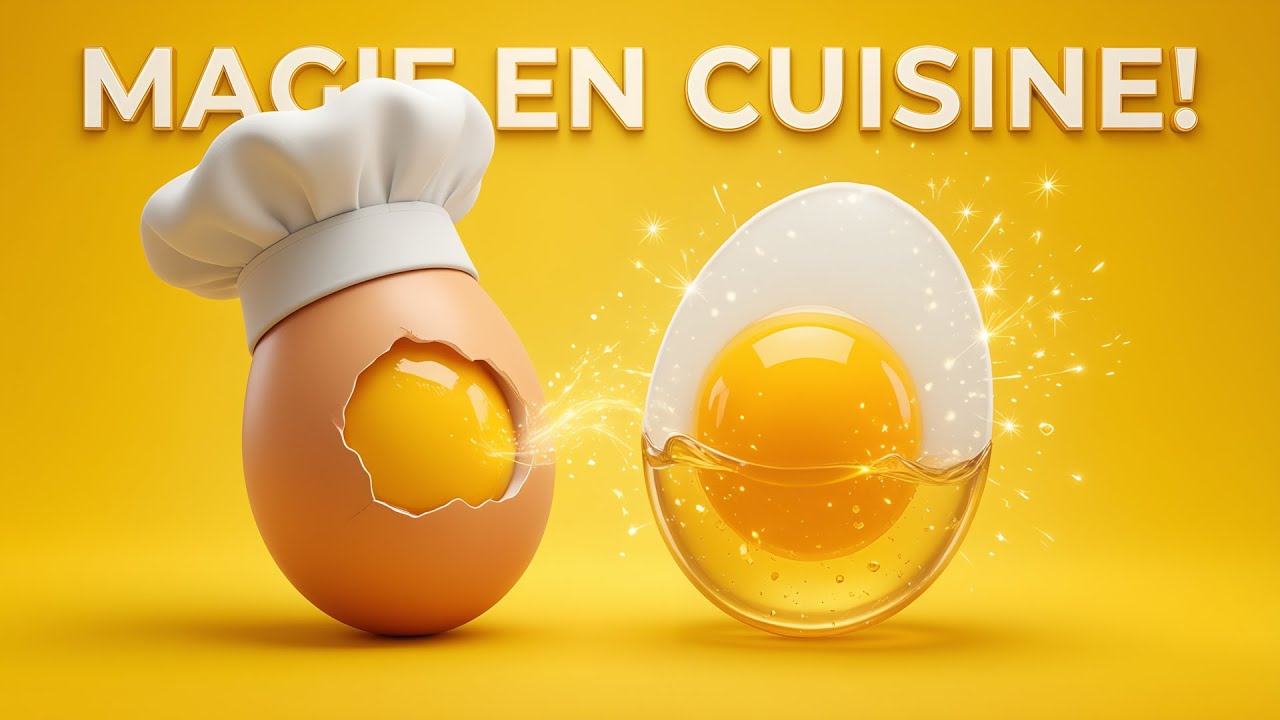 Le Secret de l'ŒUF CUIT 🥚 Magie en cuisine !