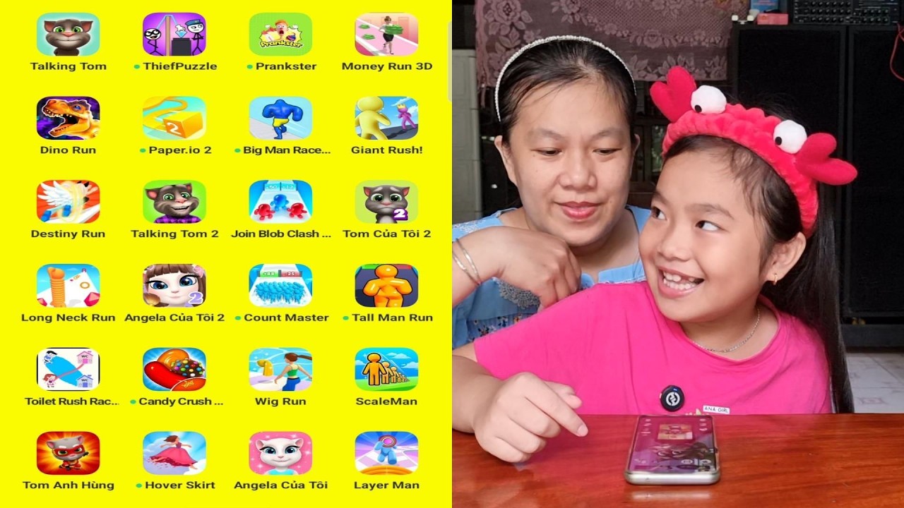 🏃🏻‍♀️‍➡️🔮🐱 Destiny Run Level 52➡️53, Talking Tom 2, Join Blob Clash 🧊🐈 ICM97 💖 Muội Vlog 1208