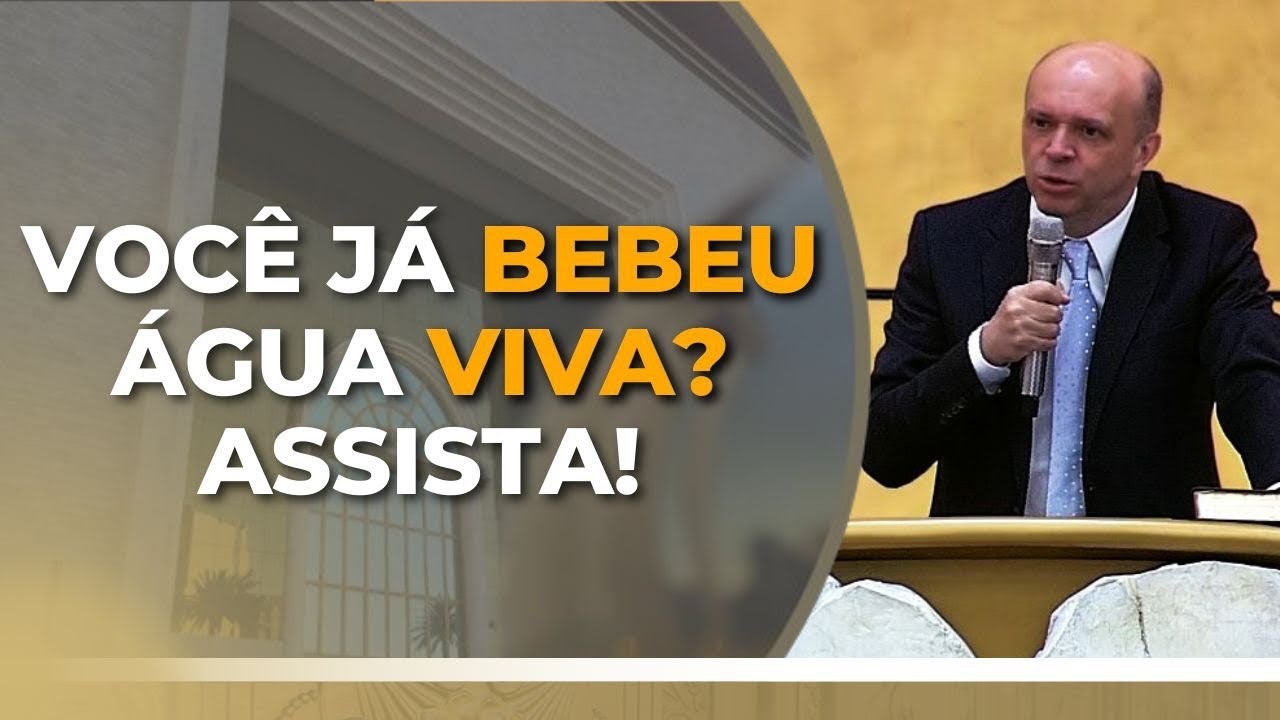 VOCÊ JÁ BEBEU ÁGUA VIVA?