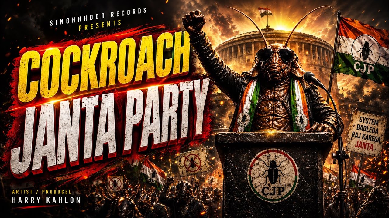 Cockroach Janta Party (Theme song) #cockroachjantaparty #cockroachpartysong