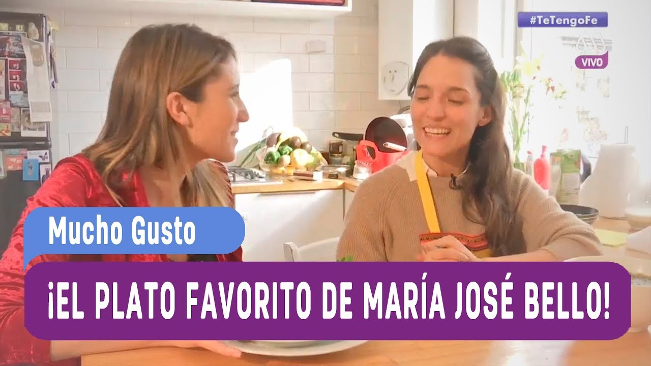 ¡El plato favorito de María José Bello! - Mucho Gusto 2017