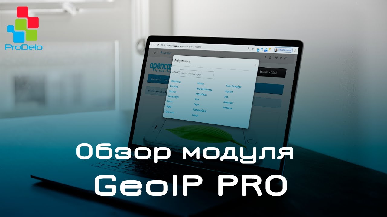 Обзор модуля GeoIp Pro для Opencart