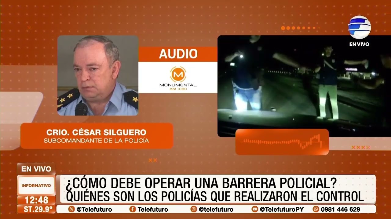 ¿Cómo debe operar una barrera policial?