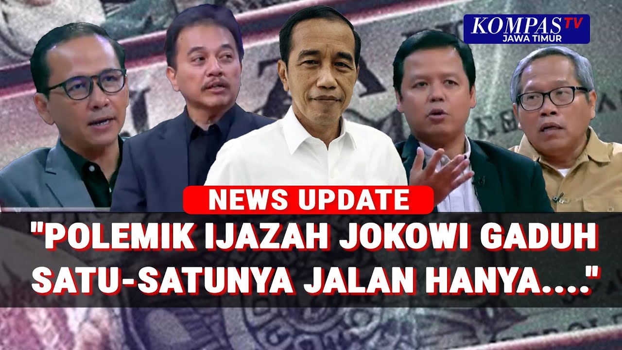 Blak-Blakan Pemred Soal Kasus Ijazah Joko Widodo, Roy Suryo Lawan Atau Satu Gerbong