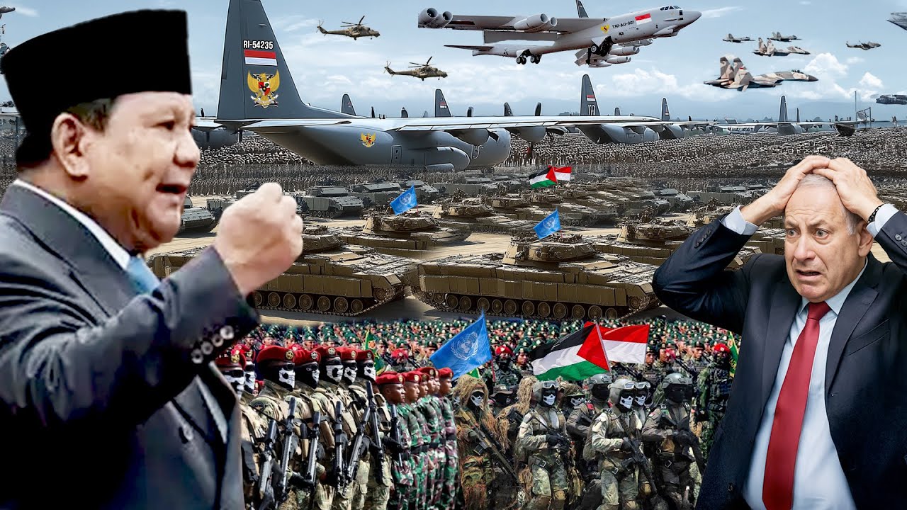 PRABOWO KECAM NETANYAHU! Puluhan Ribuan Khusus NKRI Diterjunkan Amankan Gaza, IDF Mundur Ketakutan