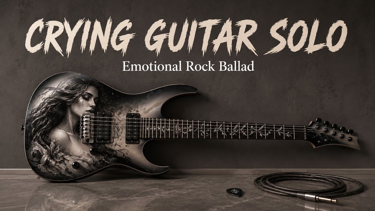 Emotional Guitar Solo 🎸 Melodic Rock Ballad Instrumental