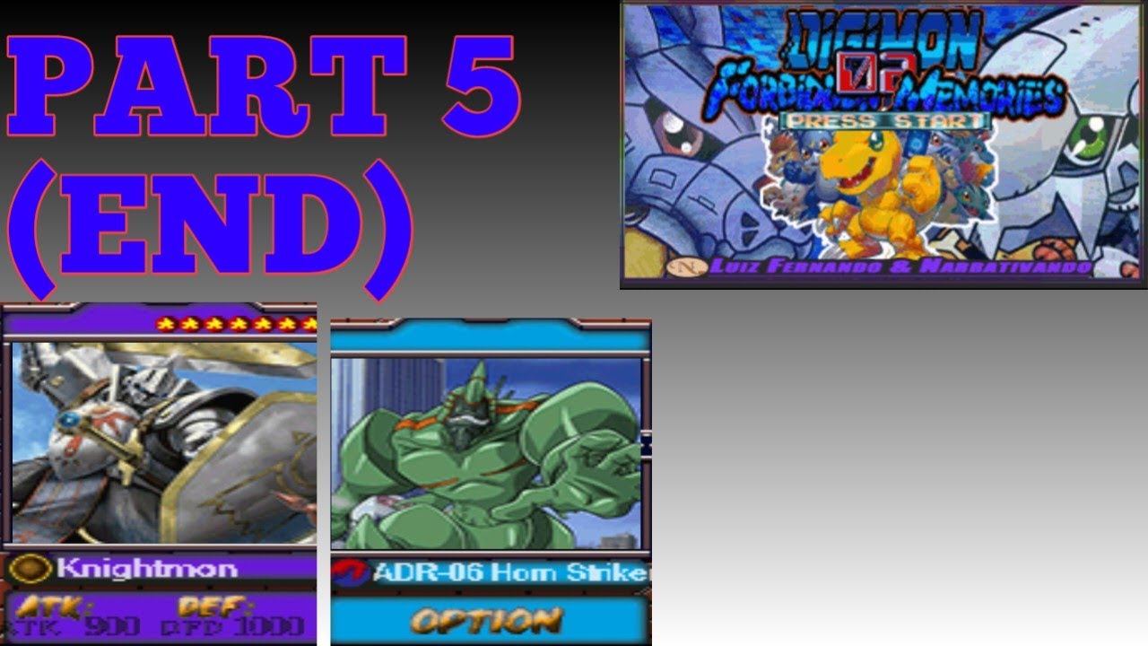 Digimon Forbidden Memories 2 V.3 2026_Part 5 )END)