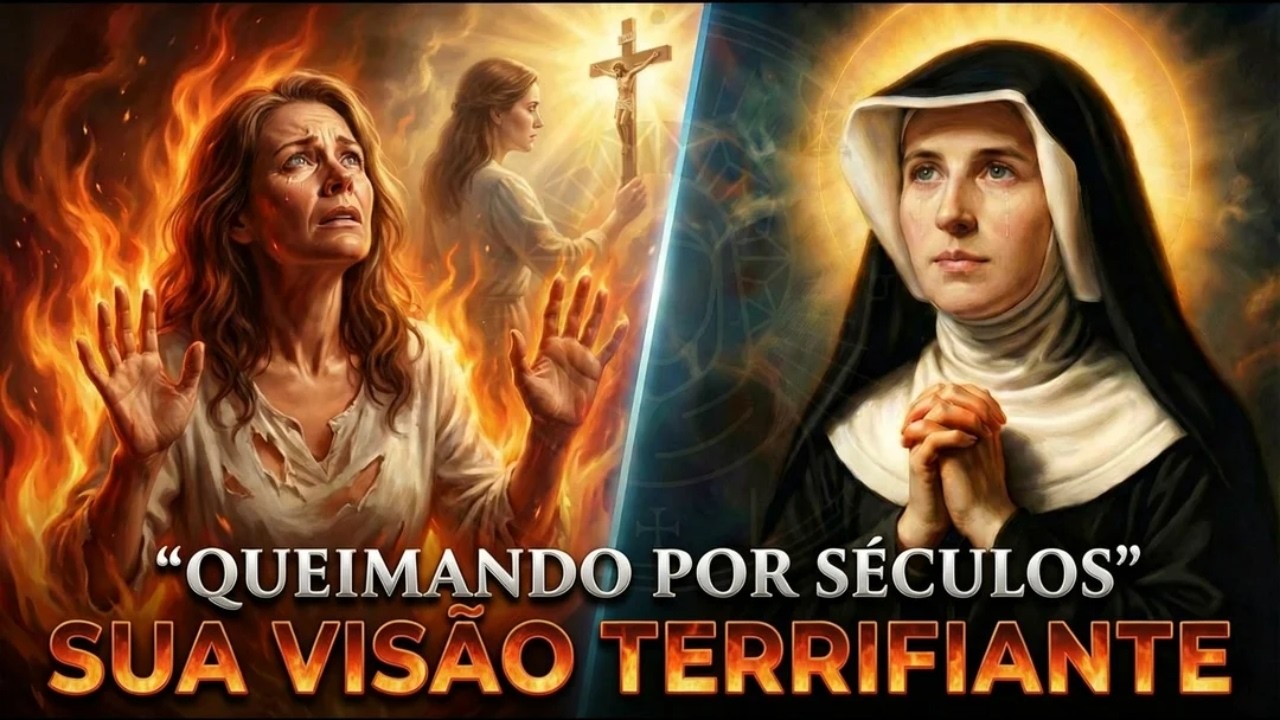 Santa Faustina viu uma alma no PURGATÓRIO — O pecado que durou séculos