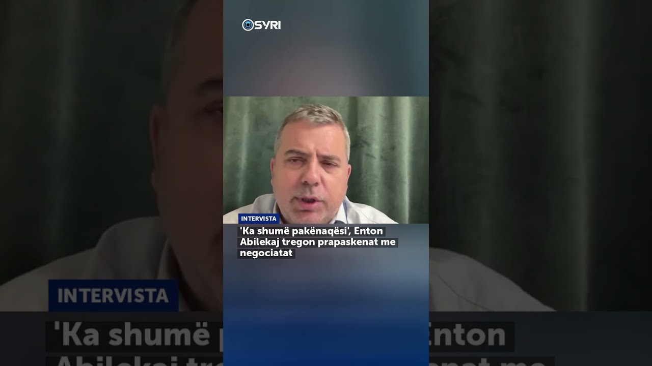 'Ka shum&euml; pak&euml;naq&euml;si', Enton Abilekaj tregon prapaskenat me negociatat