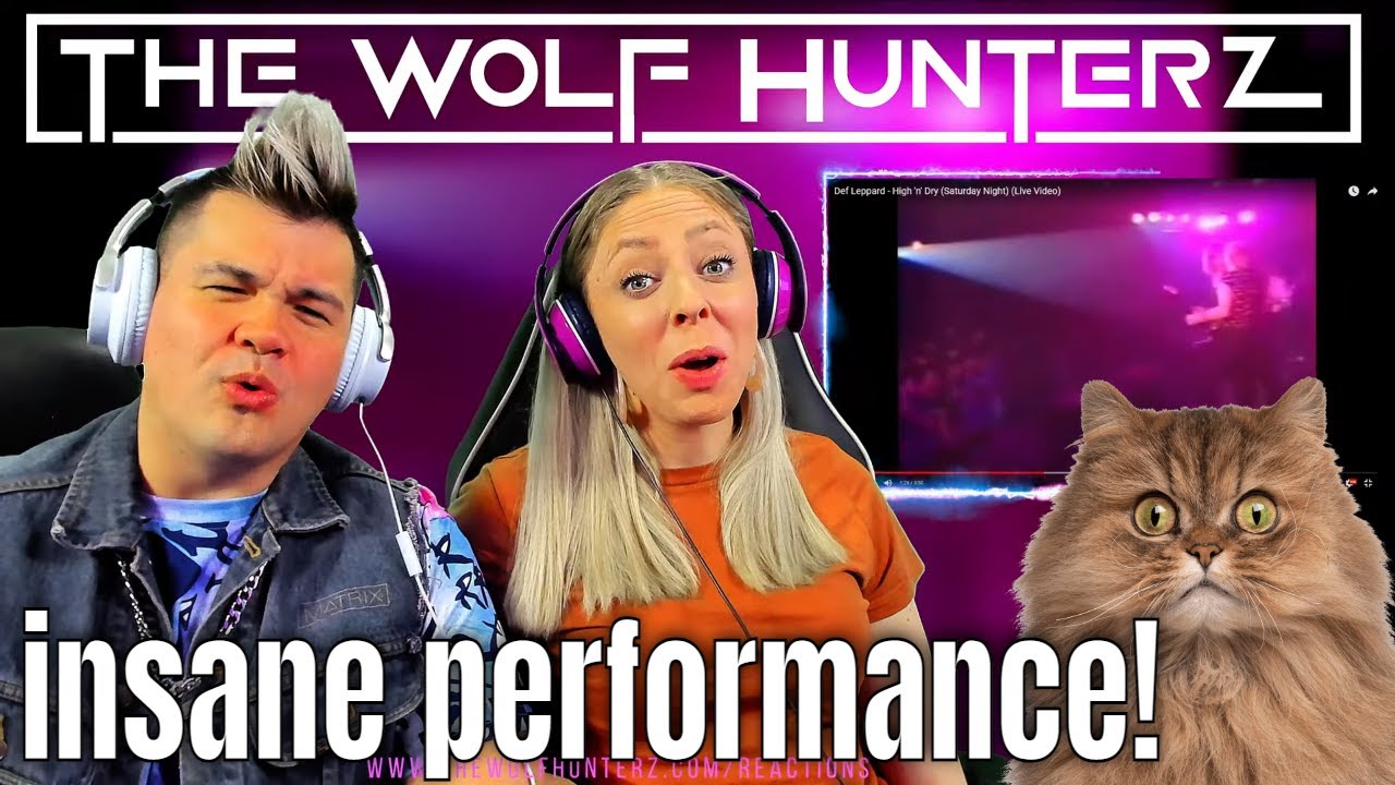 Def Leppard - High 'n' Dry (Saturday Night) (Live Video) THE WOLF HUNTERZ Jon and Dolly Reaction