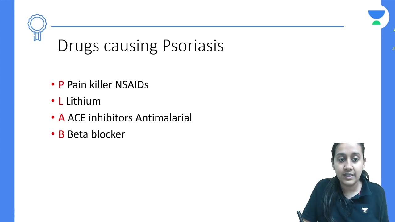 Drugs causign psoriasis | Dr Chesta Agarwal