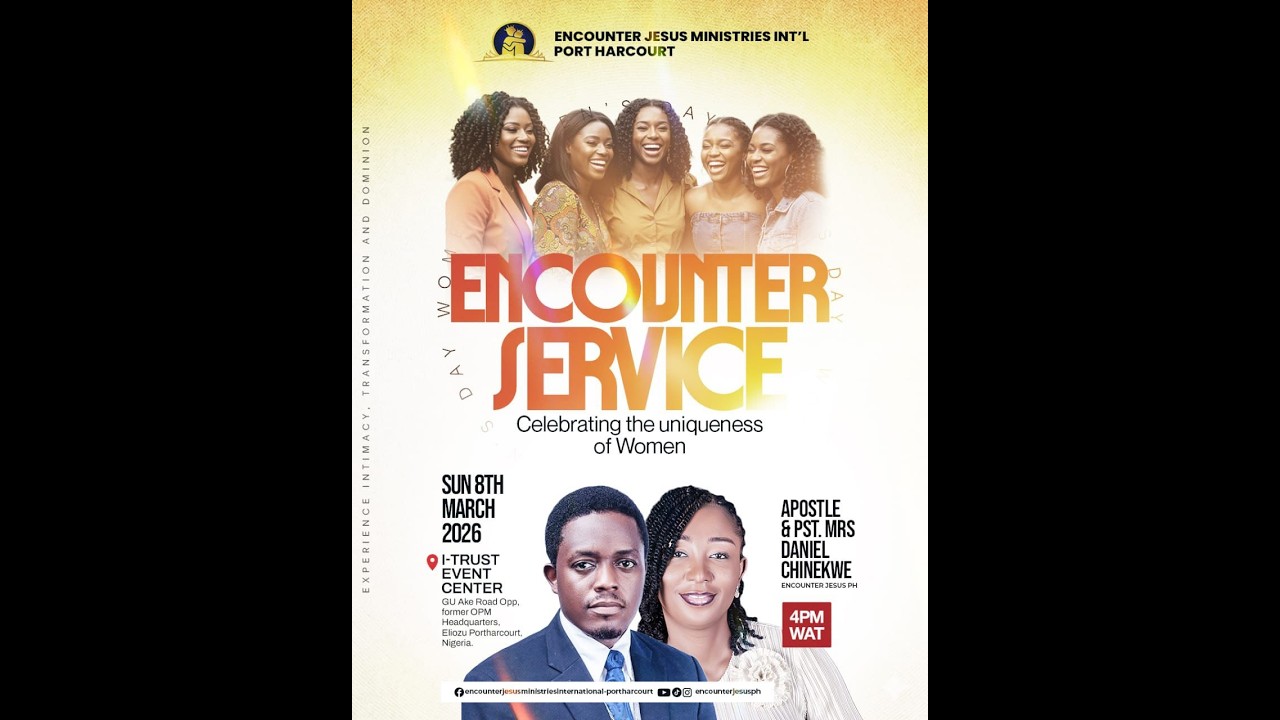 ENCOUNTER SERVICE|| APOSTLE DANIEL CHINEKWE|| 08.03.2026