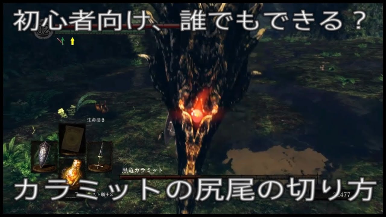 Dark Soul R 初心者向けカラミットの尻尾きり