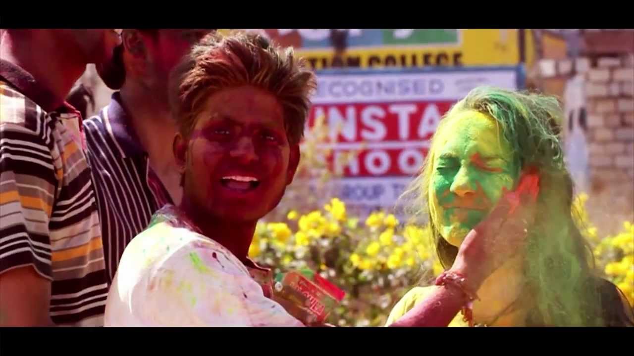 INDIA VLOG 2021 HOLI FESTIVAL of COLORS - Slomotion