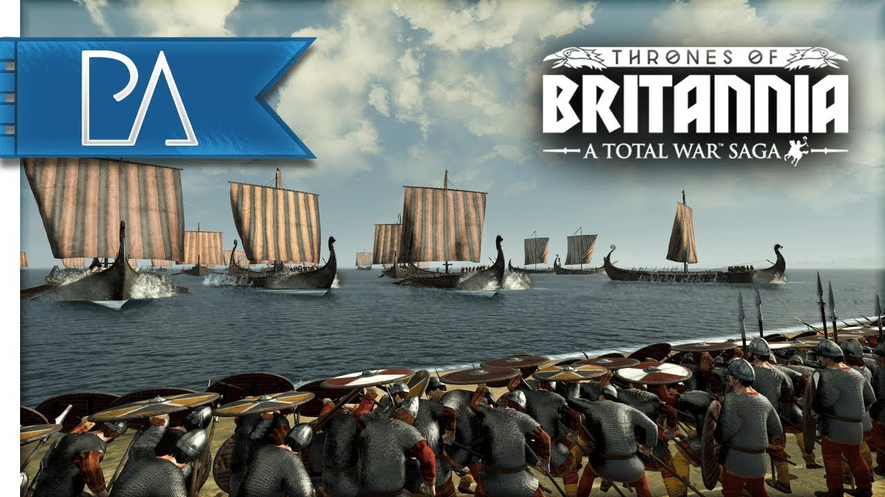 VIKING SEA KING INVASION: SIEGE BATTLE - Thrones of Britannia: Total War Saga Gameplay