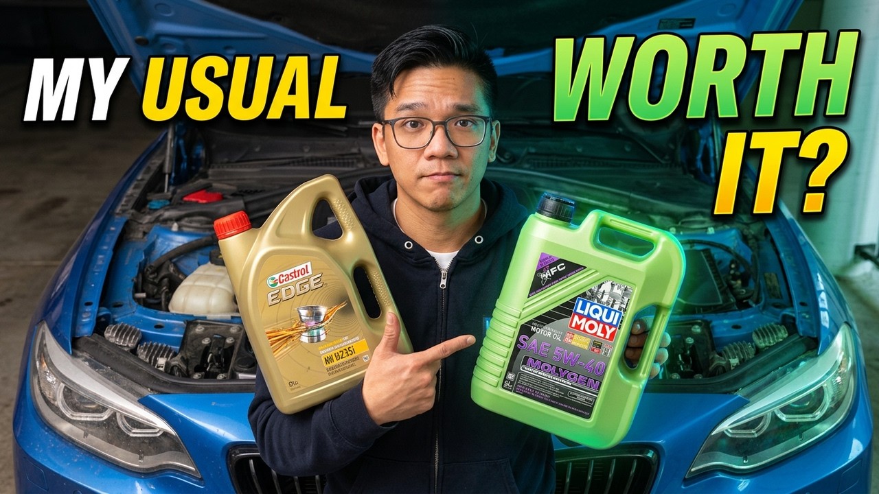 Обзор замены масла BMW N55 от Liqui Moly Molygen