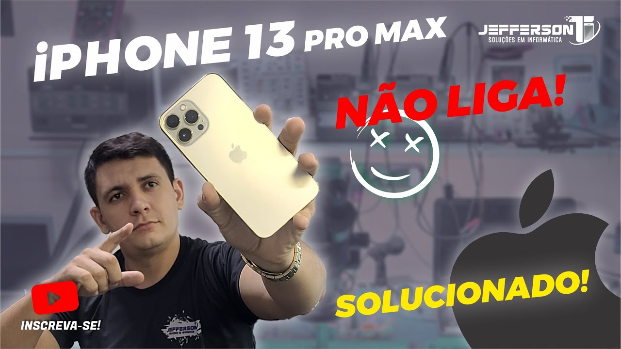 iPhone 13 Pro MAX Não Liga - Fuga de Corrente (Curto) 🔥 Solucionado!