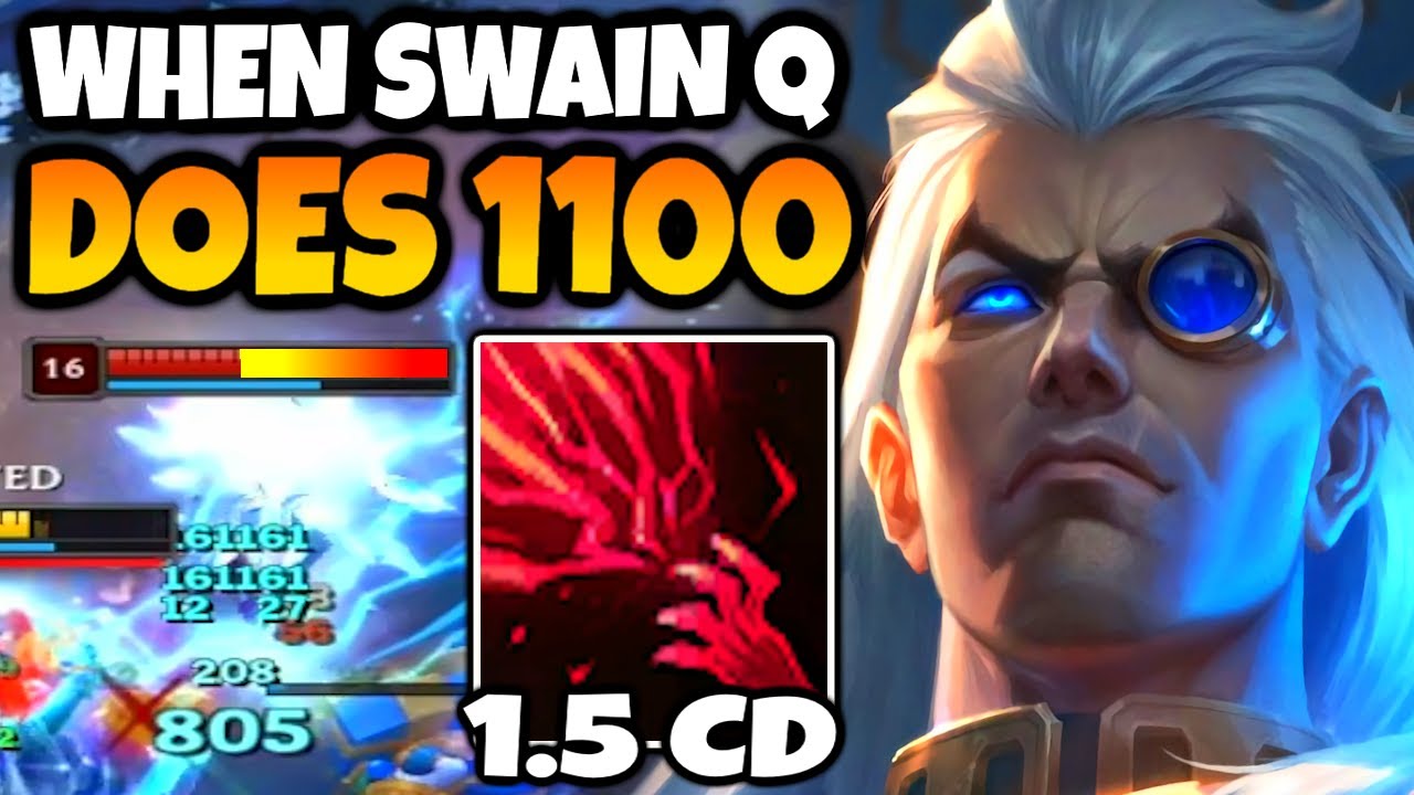 SWAIN MID has become S TIER after the BUFFS
