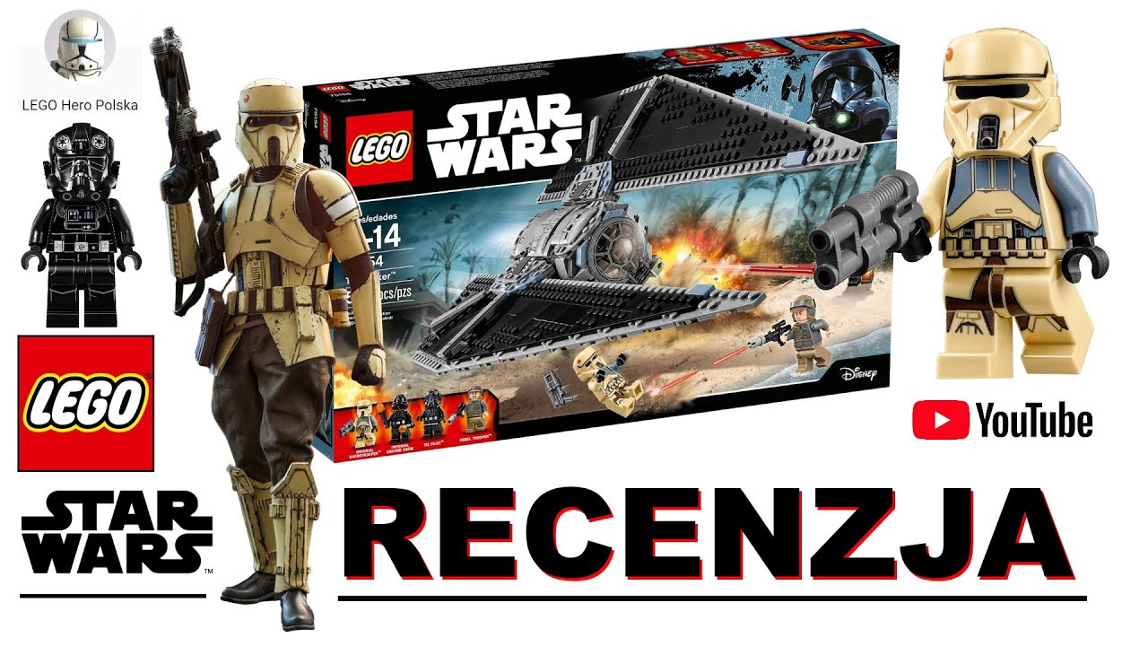 LEGO Star Wars 75154 TIE STRIKER - RECENZJA - LHP