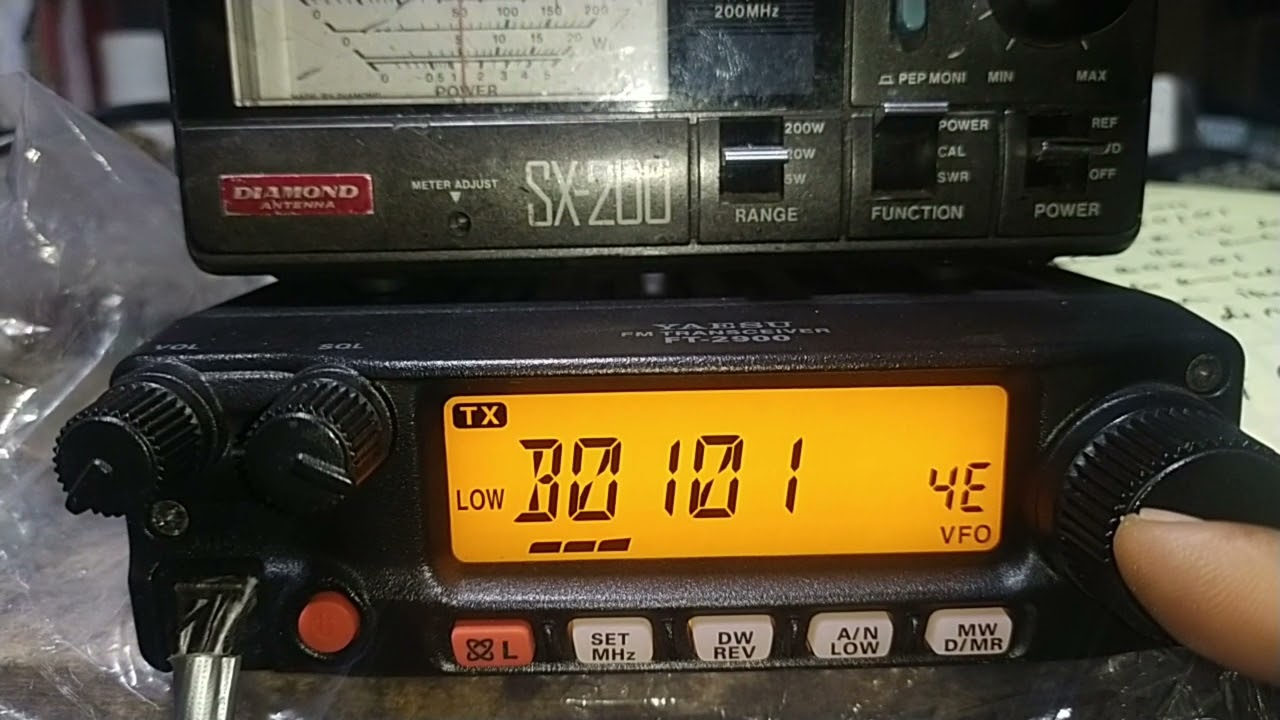 YAESU FT 2900 ADJUST POWER