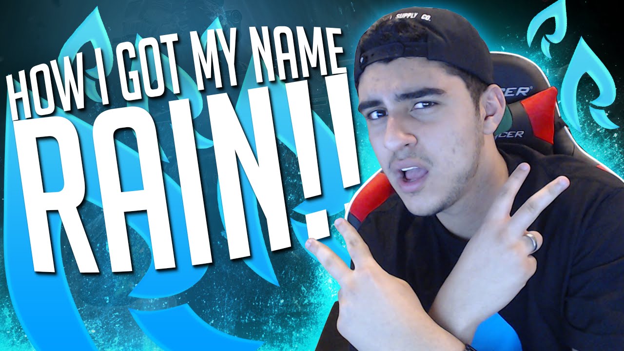 HOW I GOT THE NAME RAIN!!