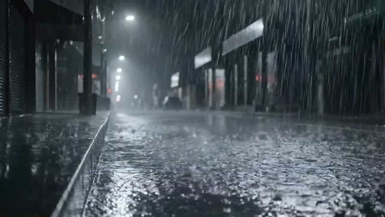 Fall Asleep Fast - Heavy Rain & Thunder Sounds for Deep Sleep