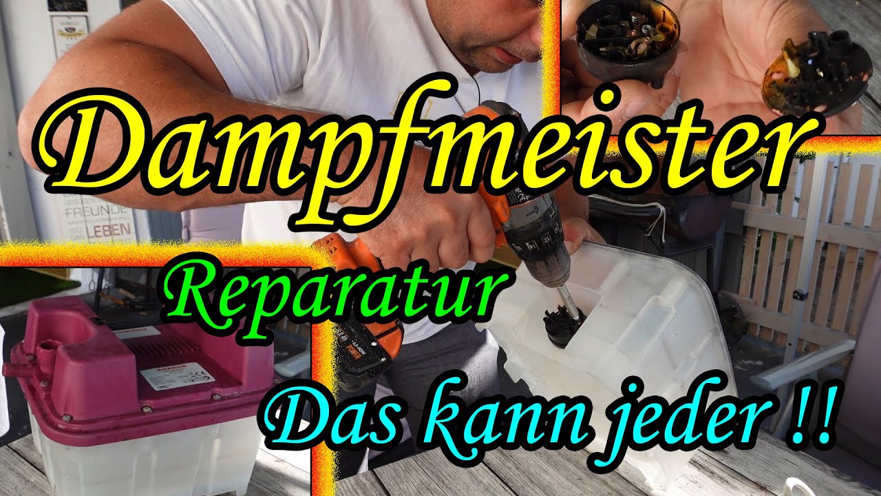Dampf-meister Reparatur Tapetenablöser Dampfwachsschmelzer