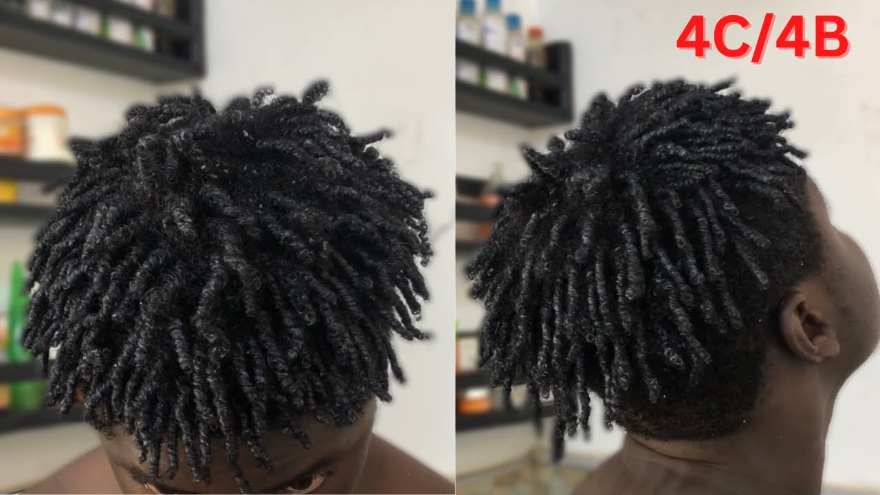 How to get Curly Hair using finger coils!!!(for BLACK men and women)