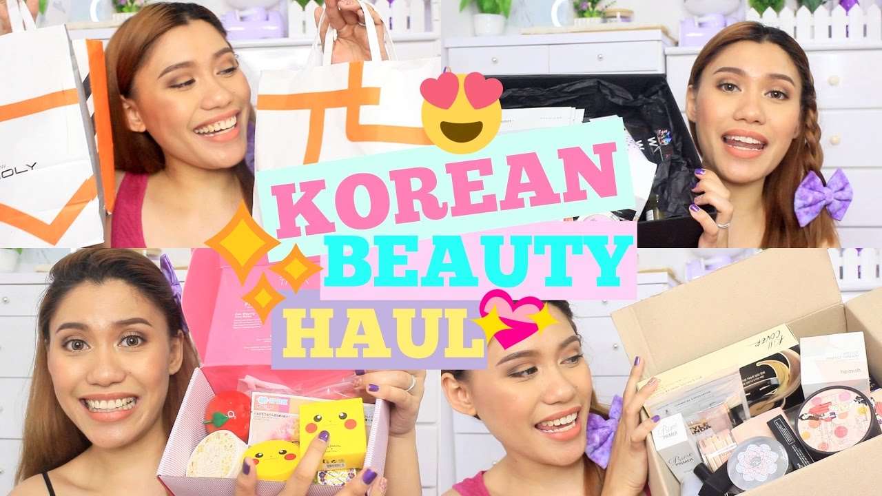MASSIVE KOREAN HAUL (ang dami neto girl! alam na this!) 💜 Purpleheiress
