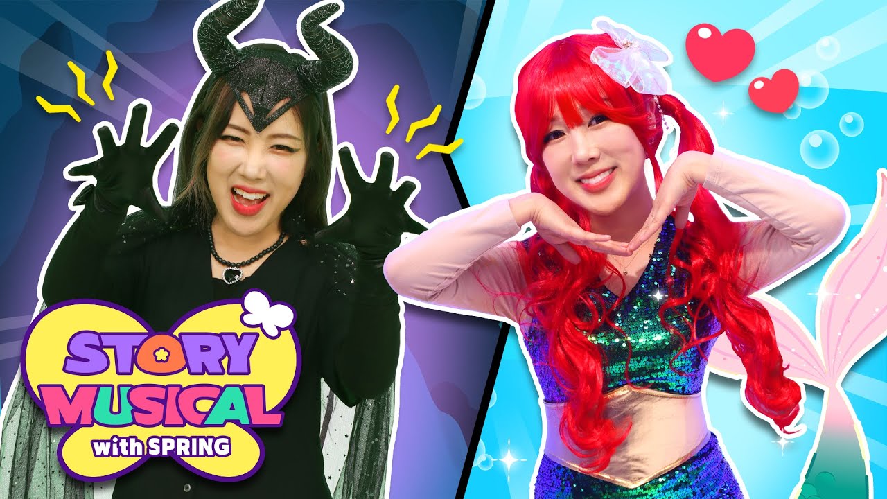 The Little Mermaid | Story Musical with SPRING | Fairy Tales for Kids | JunyTony