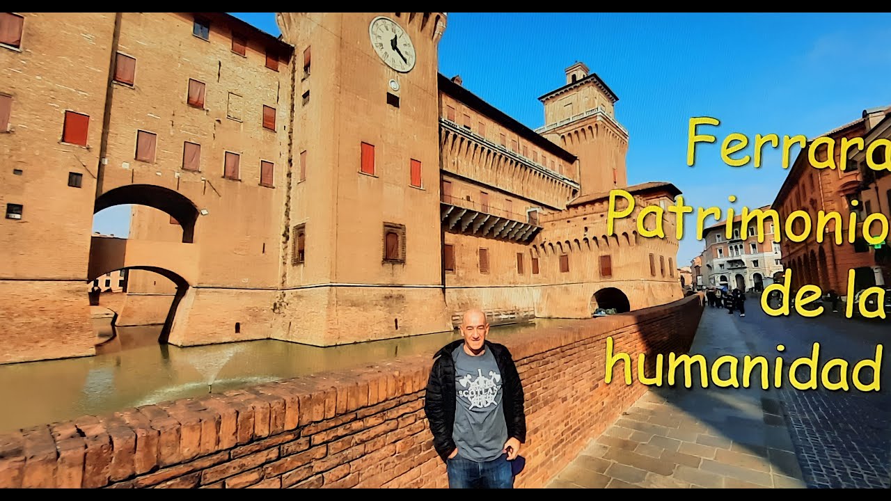 Ferrara en un día. Italia. Octubre 2021