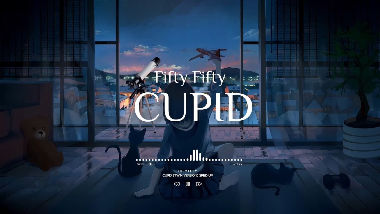 FIFTY FIFTY - CUPID (Twin Version) Sped Up + Reverb
