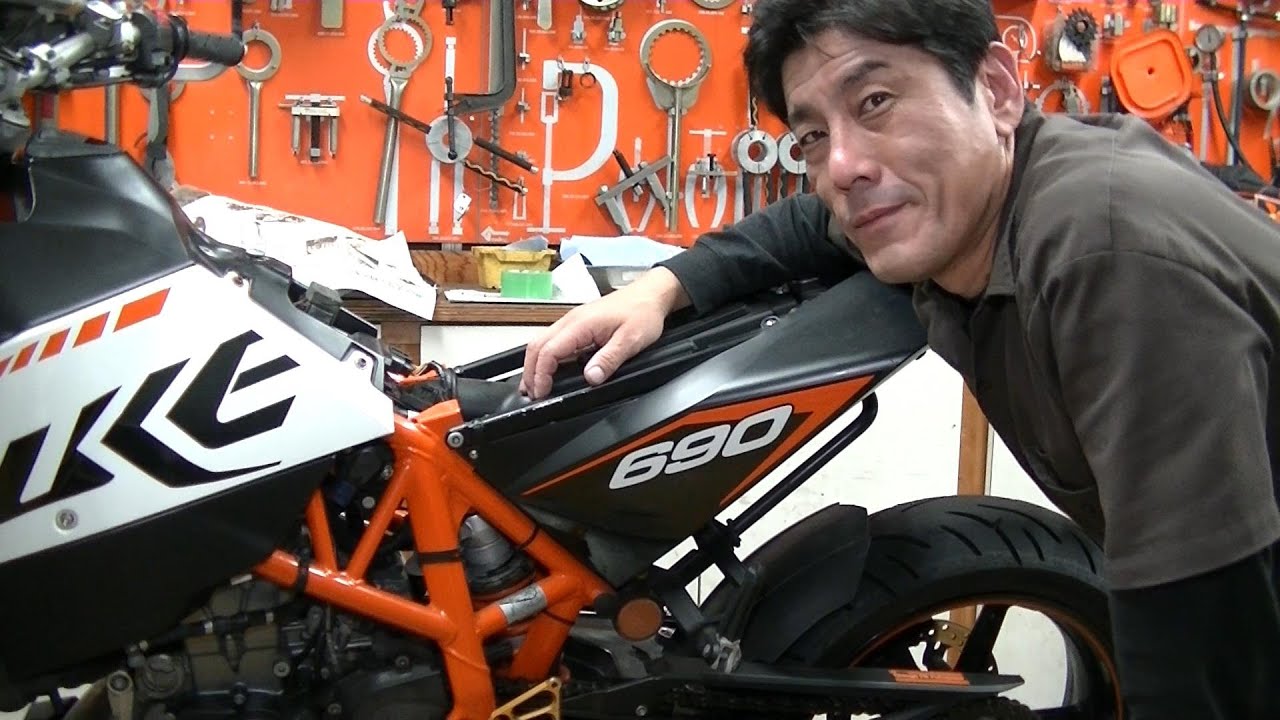 KTM 690DUKE 燃料ポンプ交換