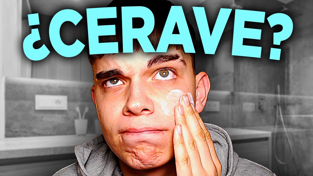 Rutina de SKINCARE con productos de CeraVe PASO a PASO para HOMBRES🧼