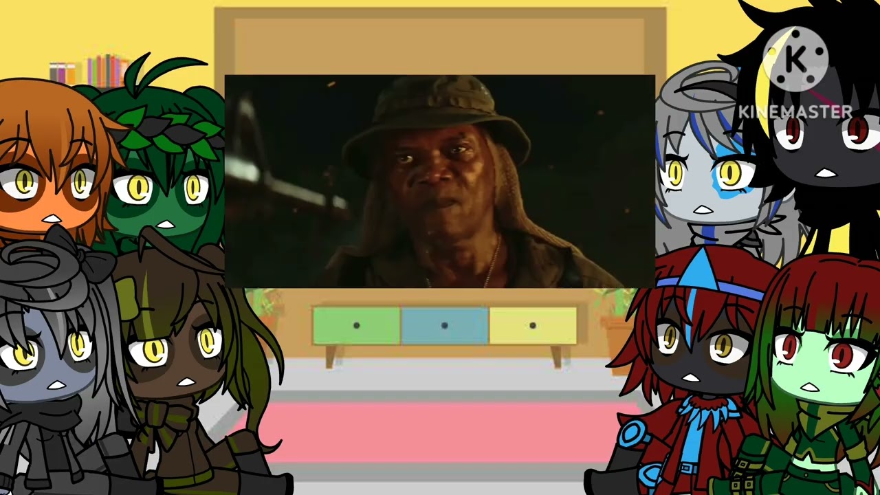 Dinos de Jurassic world reaccionan a (Kong la isla calavera) 🦍💀 part 7