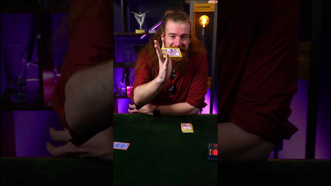 Wie f&auml;chert man Karten mit einer Hand auf? #Tutorial #Spielkarten #Handgeschick