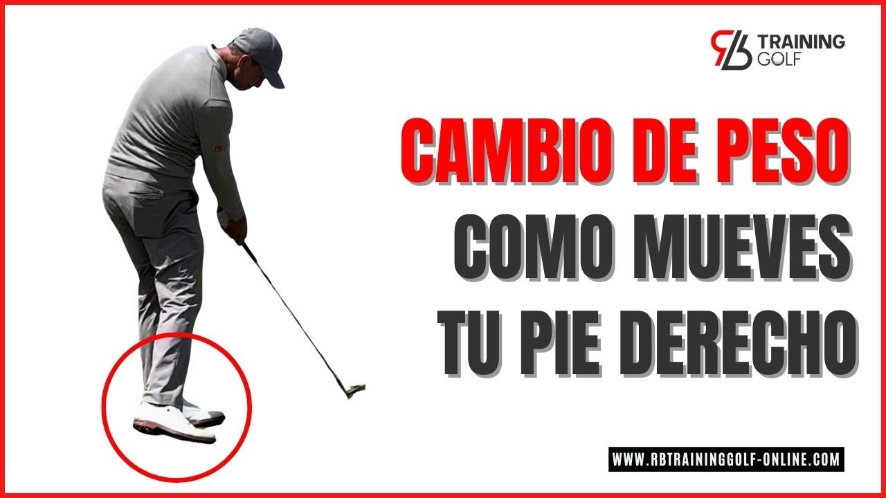 ❤️TRANSFERENCIA DEL PESO 🏌️‍♂️ EL PIE DERECHO. DRILLS Y EJERCICIOS (2020)