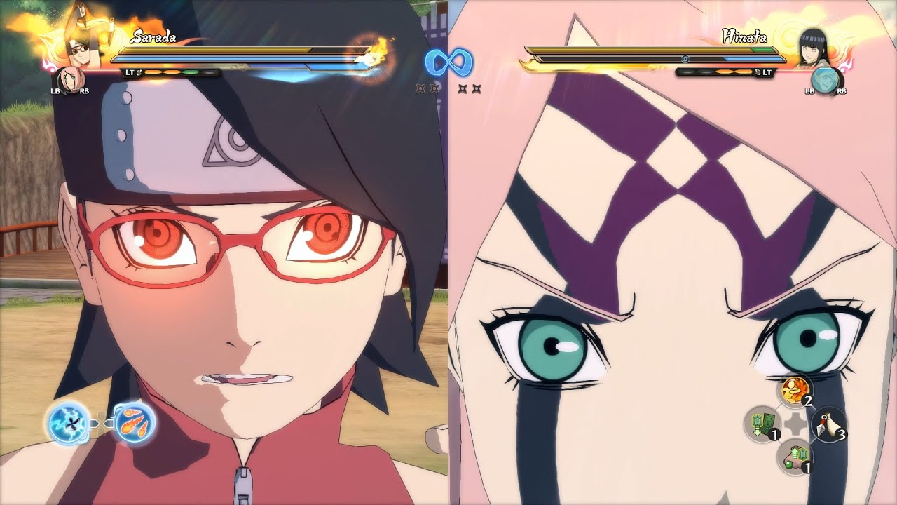 Sakura e Sarada Vs Hinata e Boruto - NARUTO STORM 4 NEXT GENERATIONS DUBLADO PT-BR