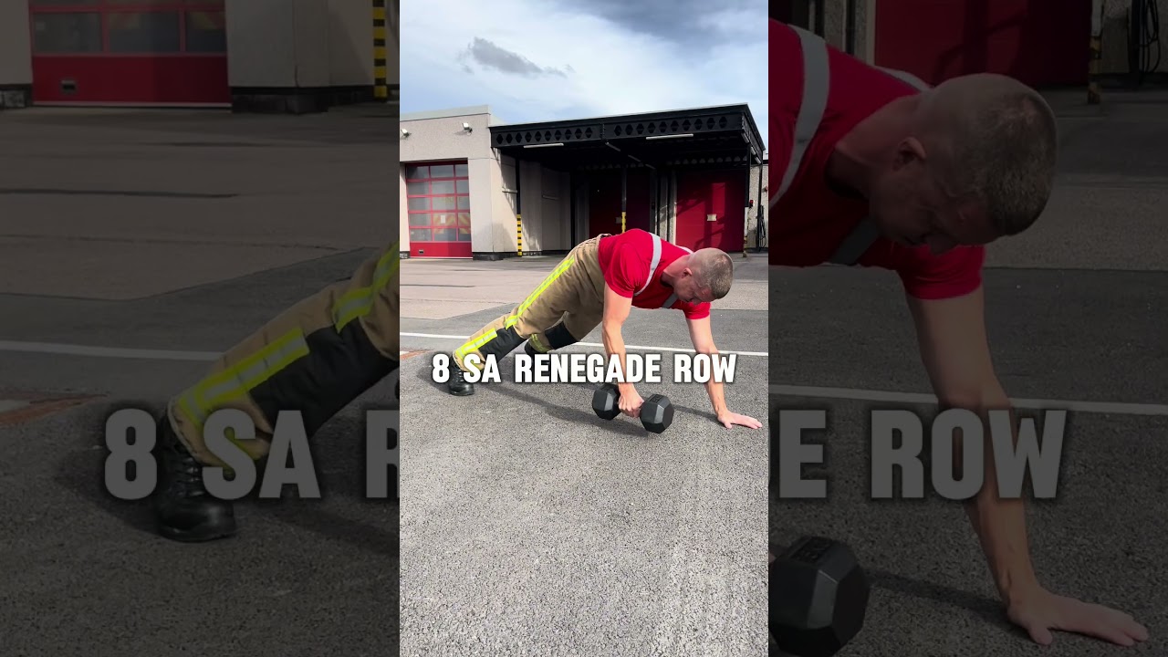 Firefighters, only 30 minutes to workout?