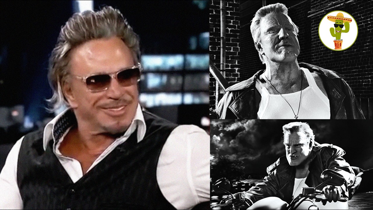 Mickey Rourke - Sin City: A Dame to Kill For (2014) Clips and Interview