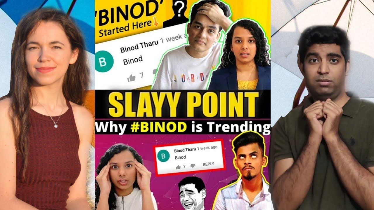 WHO IS BINOD? How We Created a VIRAL Meme | SLAYY POINT | REACTION!!!