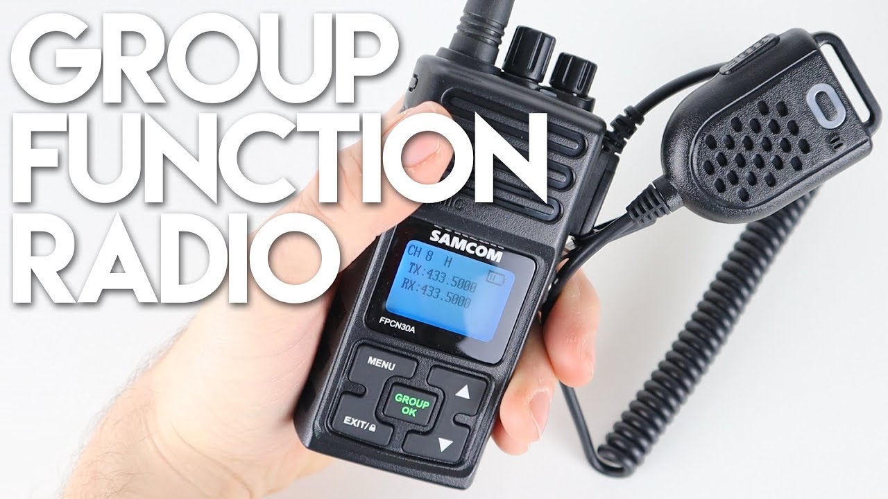 Samcom FPCN30A Group Function Radio Review & Test
