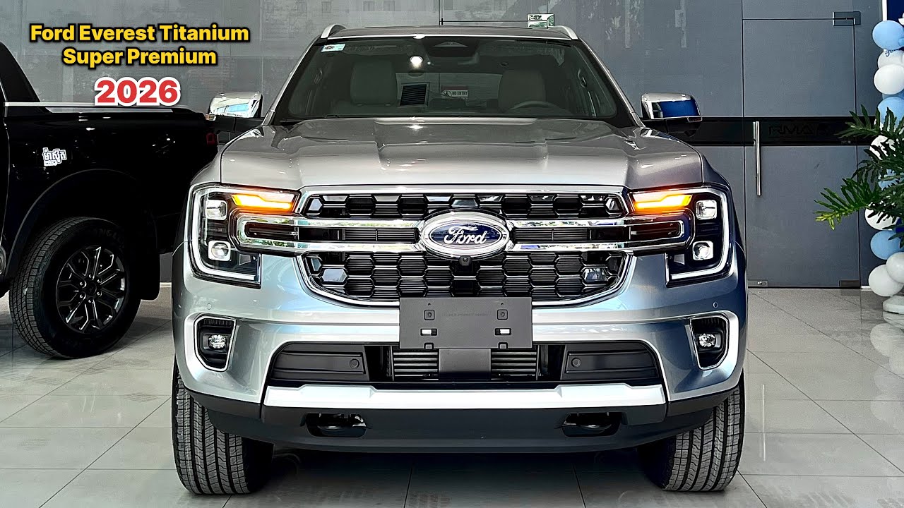 Новинка! Ford Everest Titanium 2026 года — суперпремиальный экстерьер и интерьер.
