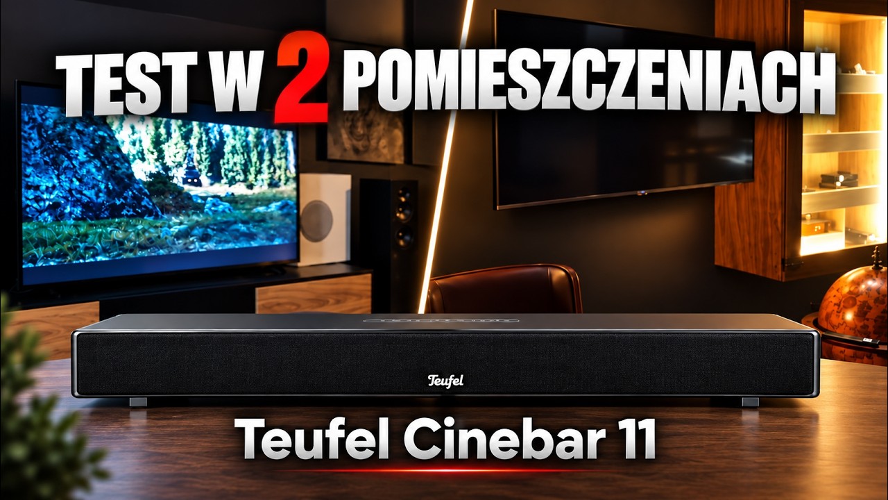 Ten mały soundbar mnie zaskoczył! Teufel Cinebar 11