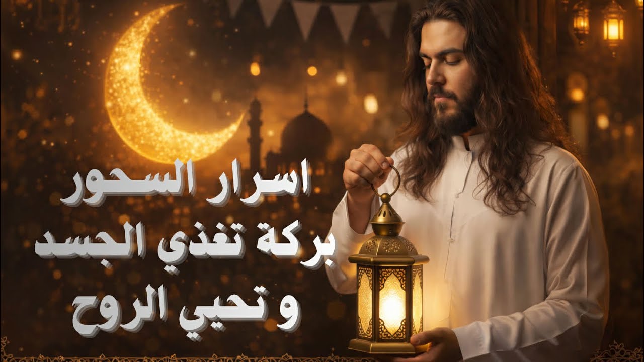 أسرار السحور… بركةٌ تغذّي الجسد وتُحيي الروح” 🌙