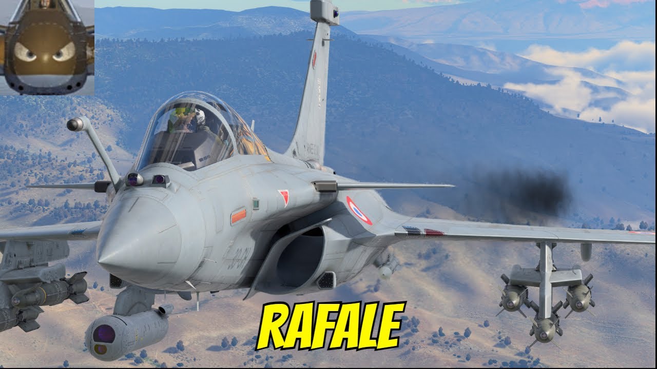War Thunder SIM - Rafale C F3 - Быстрый обзор