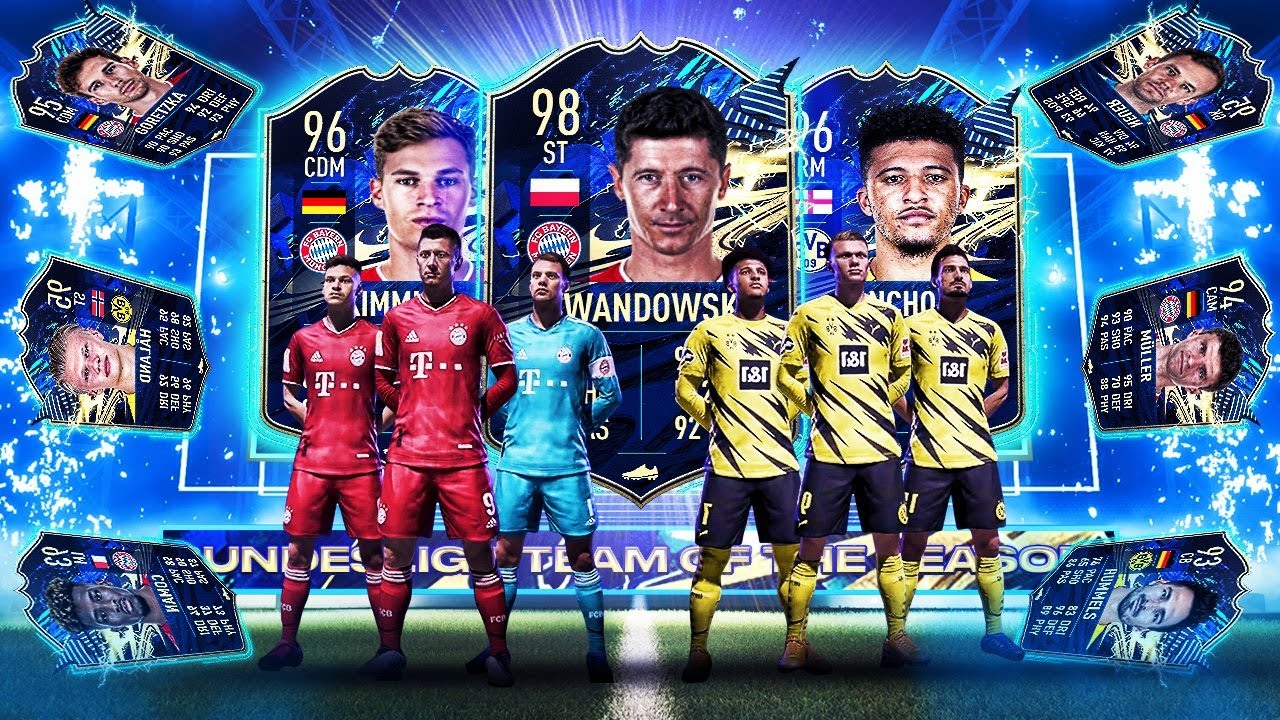 TOTS LEWA!! TOTS PACKED! BUNDESLIGA TEAM OF THE SEASON PACK OPENING ( FIFA 21 )
