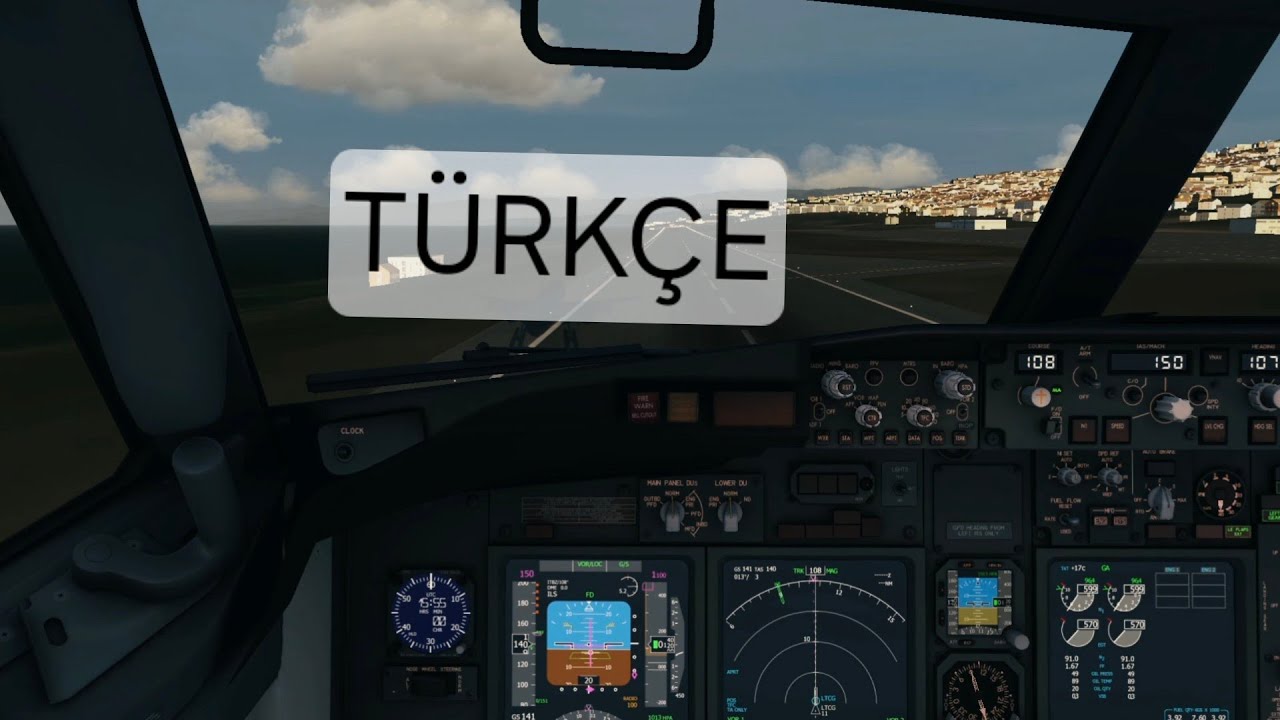 Aerofly fs global / ANKARA-TRABZON (BASİT ANLATIM TÜRKÇE ) BOEİNG 737-900ER